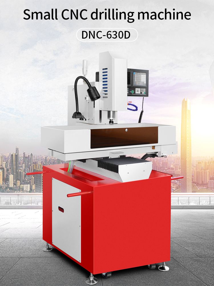 DNC-630D Precision Automatic CNC Copper Gas Stove Cover 1-14mm Manual Tool Change Drilling Machine