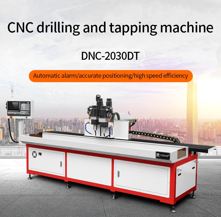 DNC-2030DT Automatic 3 Axis CNC Steel Metal Sheet Drill Press 3 Spindles Drilling Tapping Machine