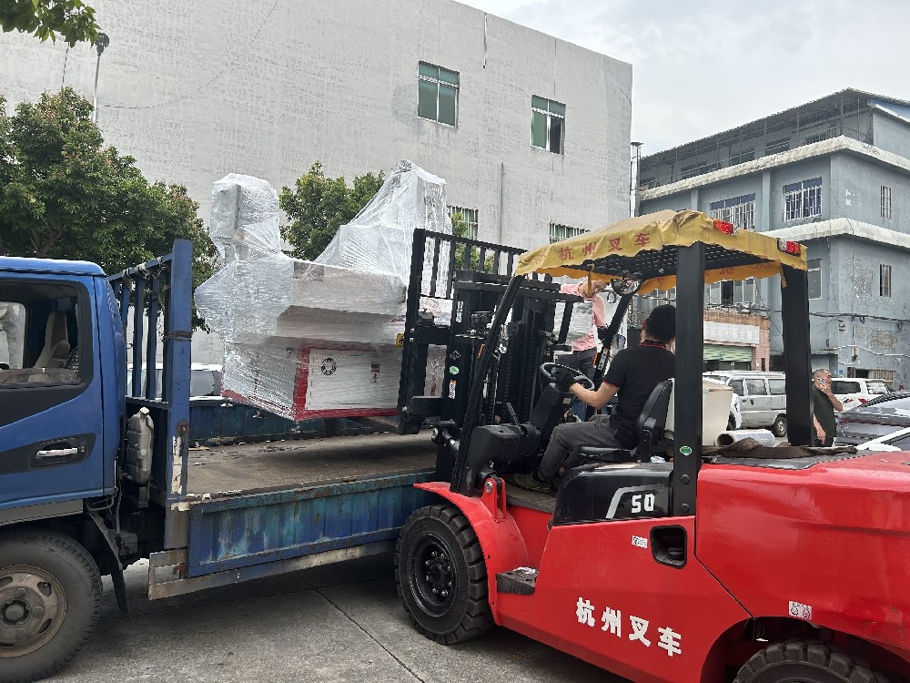 Shipment of the #cncdrillingmachine to our local customer