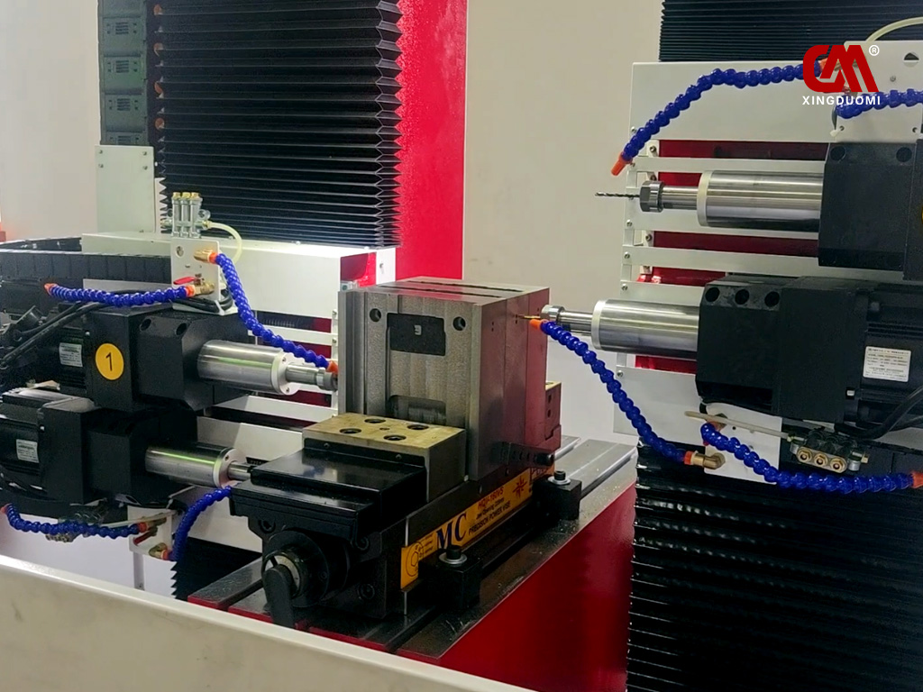 Four-Spindle Drilling and Tapping Machine for Structural Parts