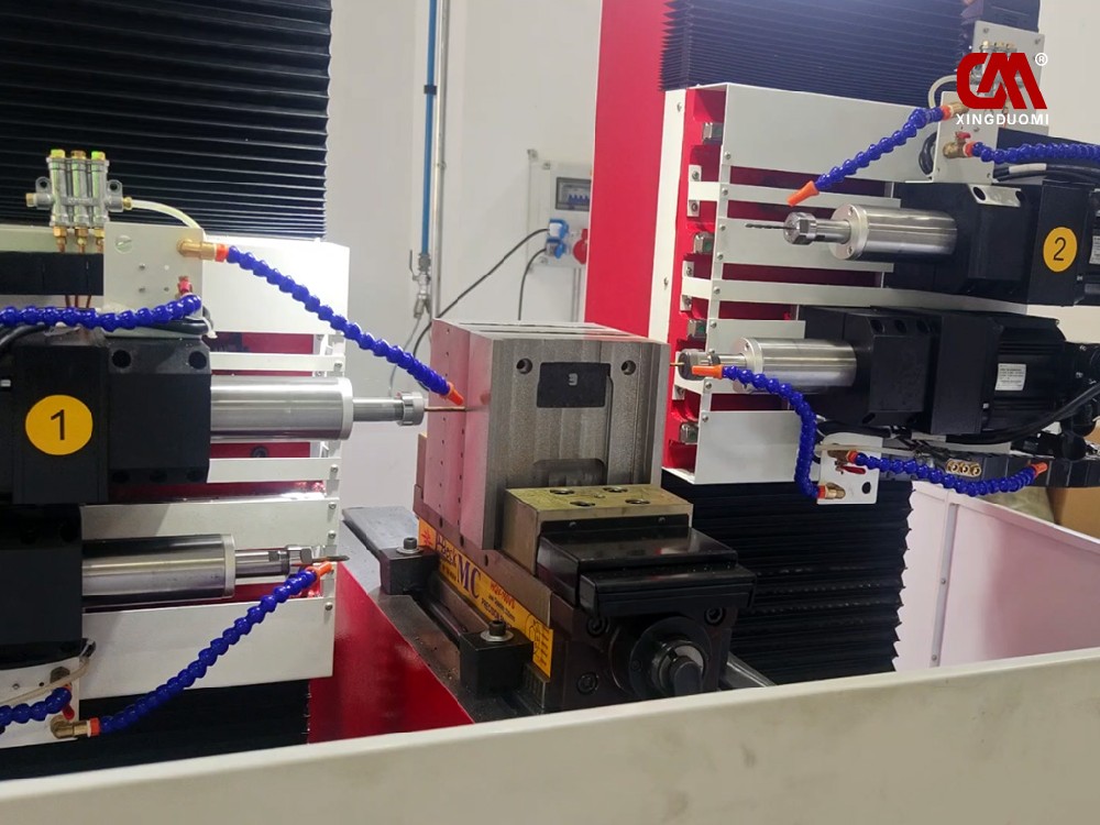 Four-Spindle Drilling & Tapping Machine Application Report