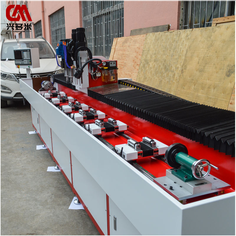 DNC-2003DT (R1) 4-Axis CNC Drilling Machine for Plastic Round Pipes